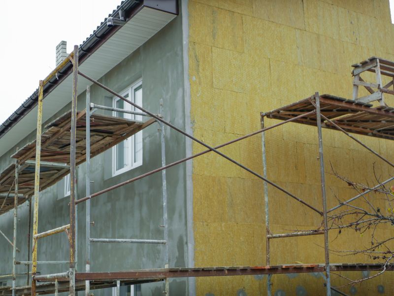 Building Cladding Installation