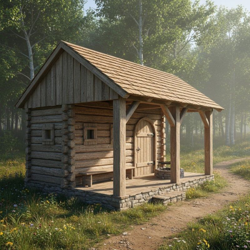 Cabin Siding Installation