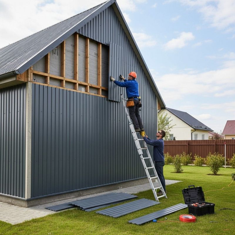 Aluminum Siding Repair detail