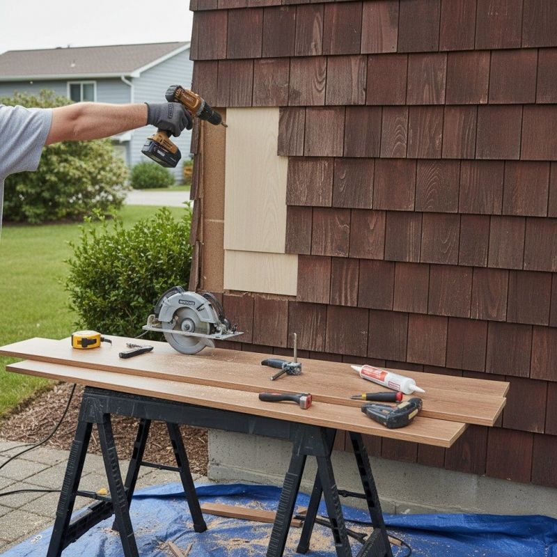 Board Siding Repair detail