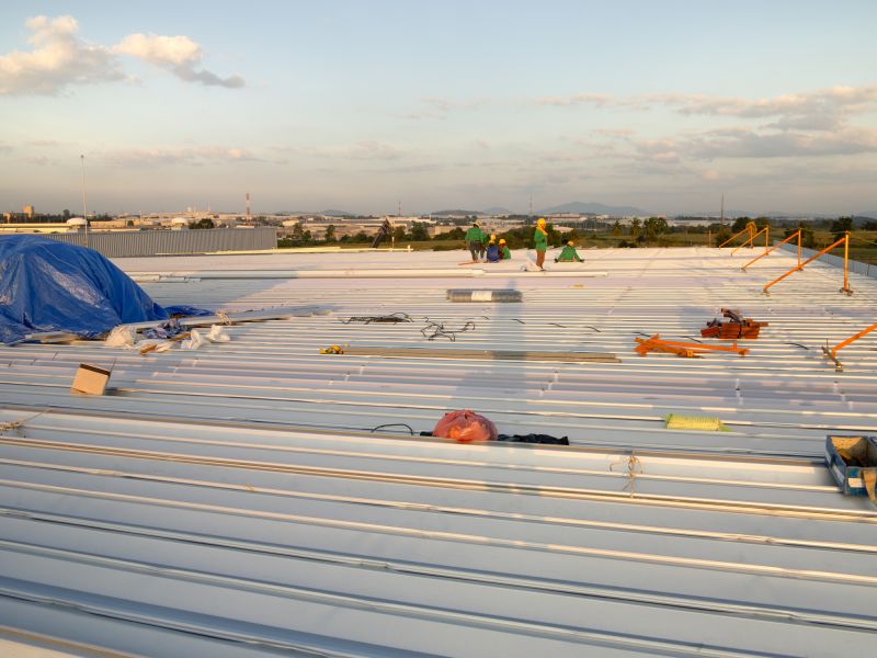 Metal Cladding Installation detail