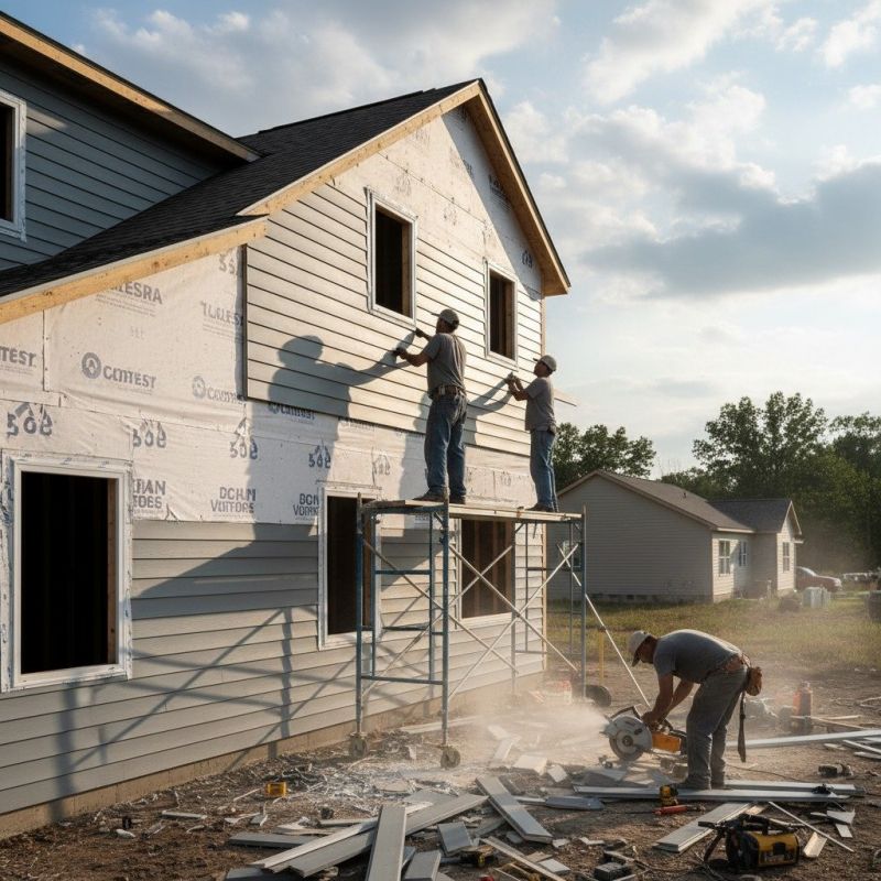 Metal Siding Service detail