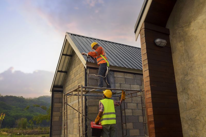 Sheet Metal Siding Repair detail