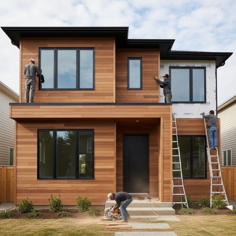 Wood Siding Replacement detail