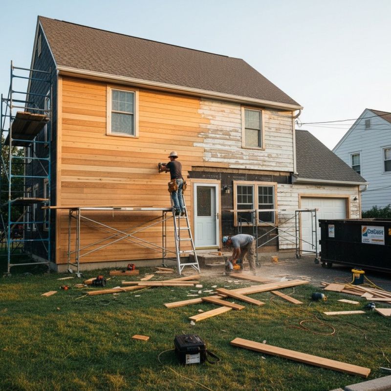 Wood Siding Replacement detail