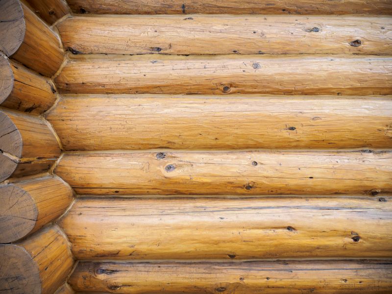 Log Home Siding Installation