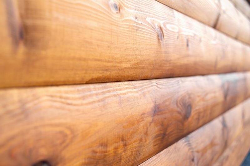 Log Home Siding Installation