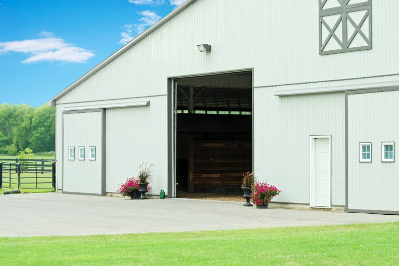 Pole Barn Siding Installation