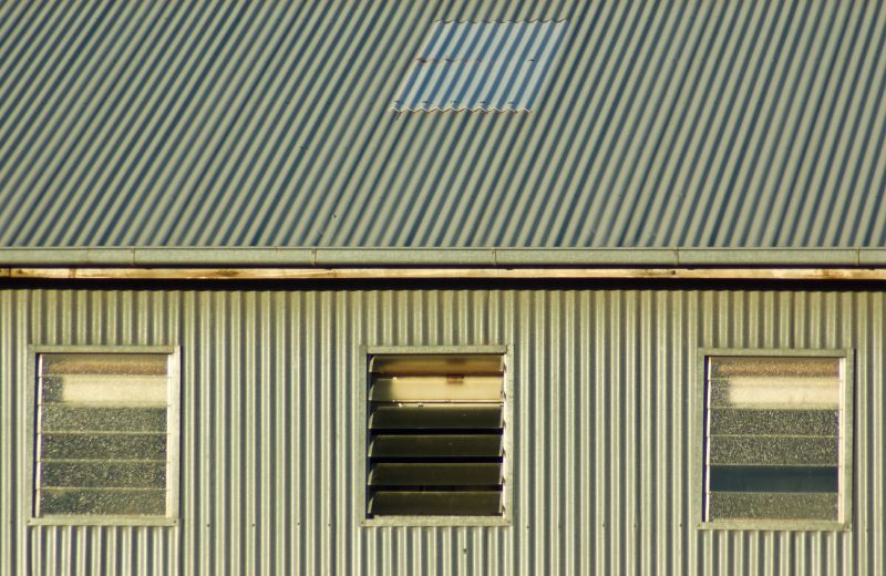 Ribbed Metal Siding Repair