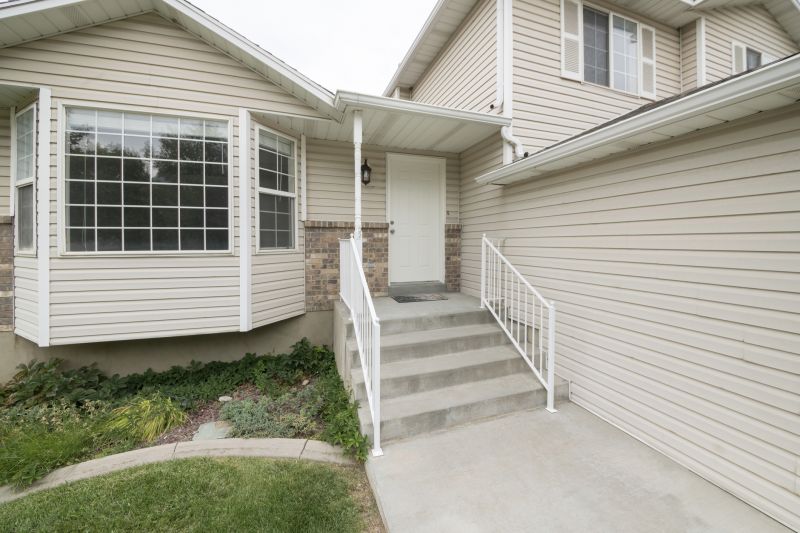 White Vinyl Siding Replacement