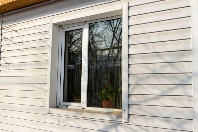 White Vinyl Siding Replacement
