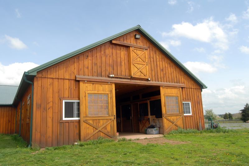 Wood Barn Siding Installation